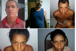 Gecoc e PM fazem operação e prendem seis suspeitos de cometer crimes em Maceió