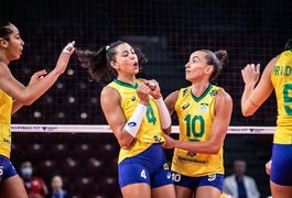 Brasil bate Porto Rico em dia inspirado de Carol no Mundial de Vôlei
