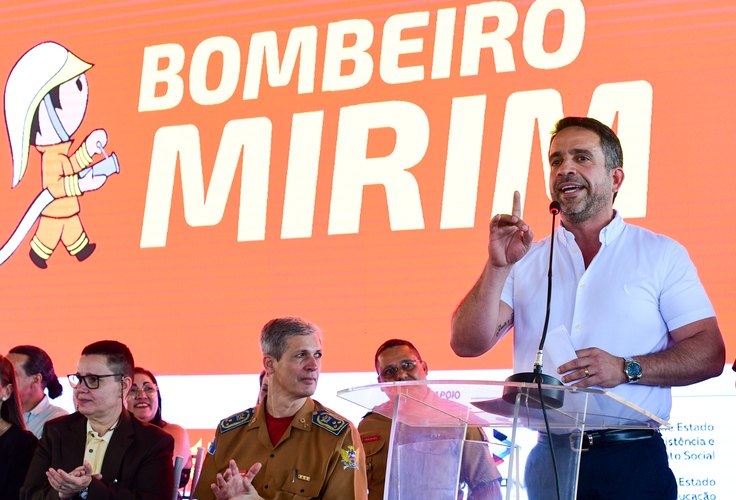 Governo do Estado lança nova etapa do projeto Bombeiro Mirim