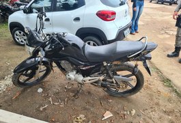 Após perseguição, jovem é preso com motocicleta roubada, em Arapiraca