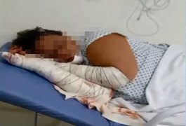 Mulher fica ferida após pacote com buquê de flores explodir em suas mãos