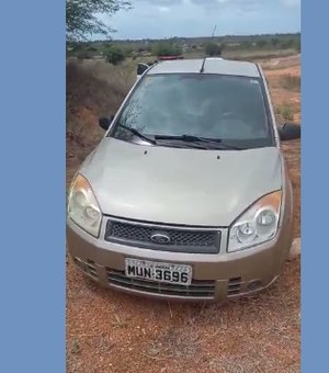 Vídeo. GPM de Craíbas recupera veículo com queixa de roubo na zona rural do município