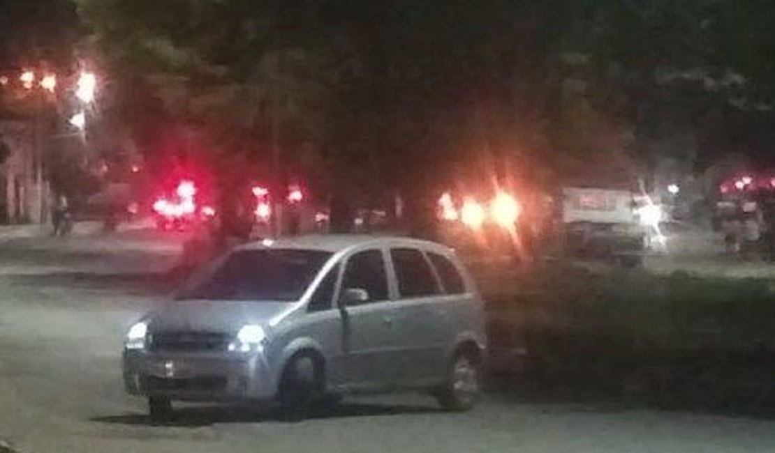 Criminosos realizam ataque a tiros contra sede do 1º Batalhão da PM, em Maceió