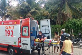 Mulher abre pontos cirúrgicos na cabeça após colisão entre motos Arapiraca