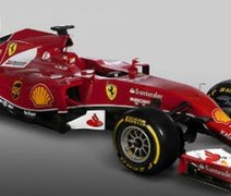 Ferrari apresenta carro para 2014 com detalhes em preto