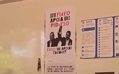 Cartaz na Ufal