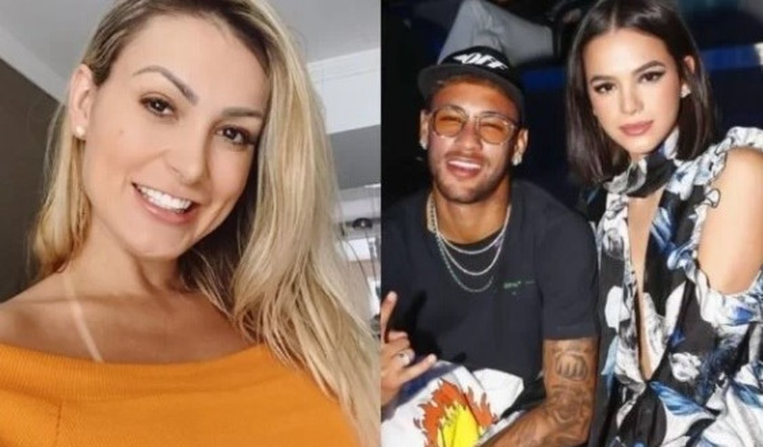 Andressa Urach diz que ficou com Neymar quando ele namorava com Bruna Marquezine