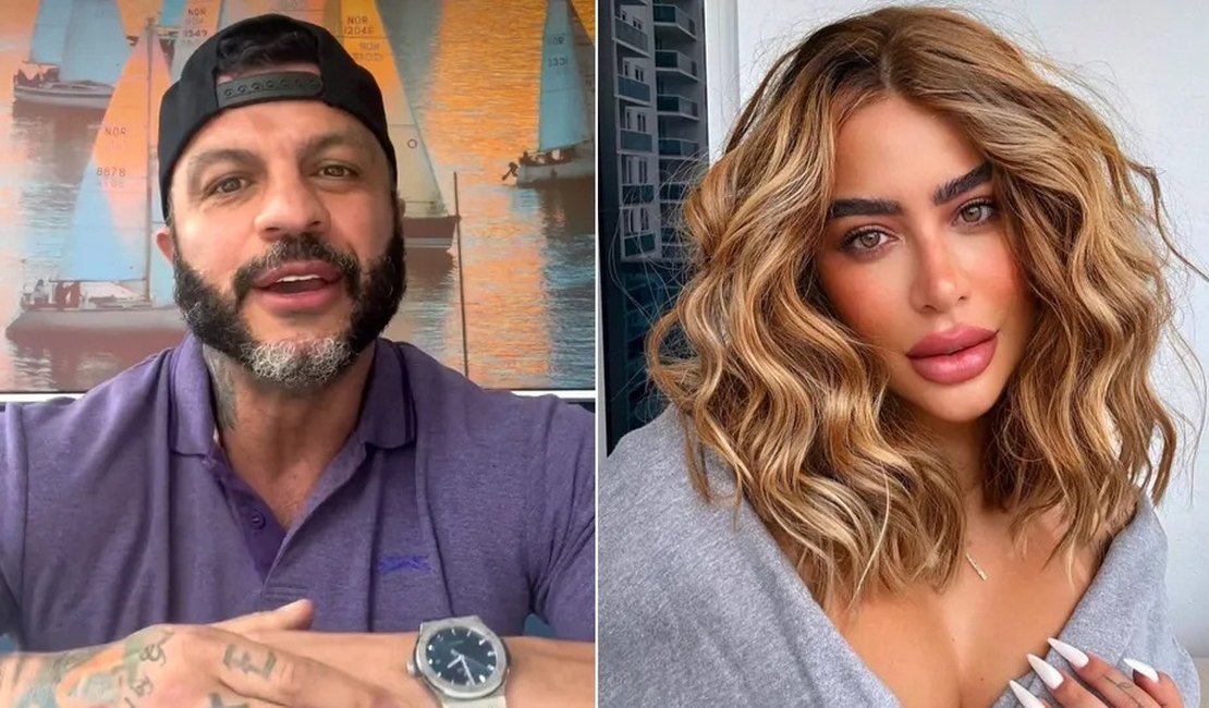 Kleber Bambam diz que foi ignorado por Rafaella Santos, irmã do Neymar, e a chama de antipática: