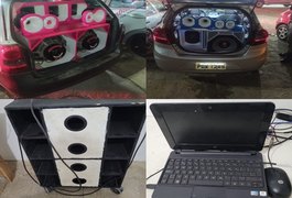 Aparelhos sonoros são apreendidos em ações do 'Na Base do Sossego'