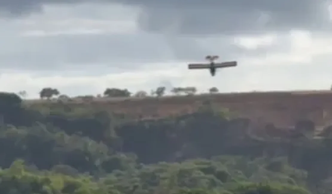 Ultraleve pilotado por prefeito de Barreiros (PE) faz pouso forçado