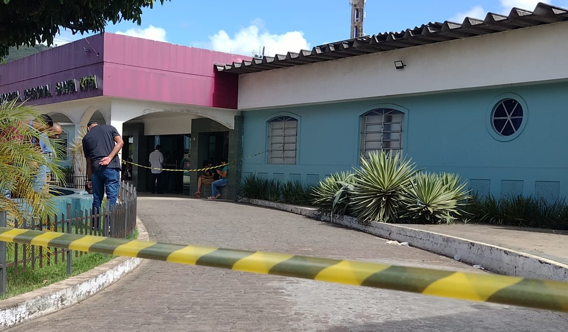 Homem é assassinado a tiros na porta de hospital após receber alta em Palmeira dos Índios