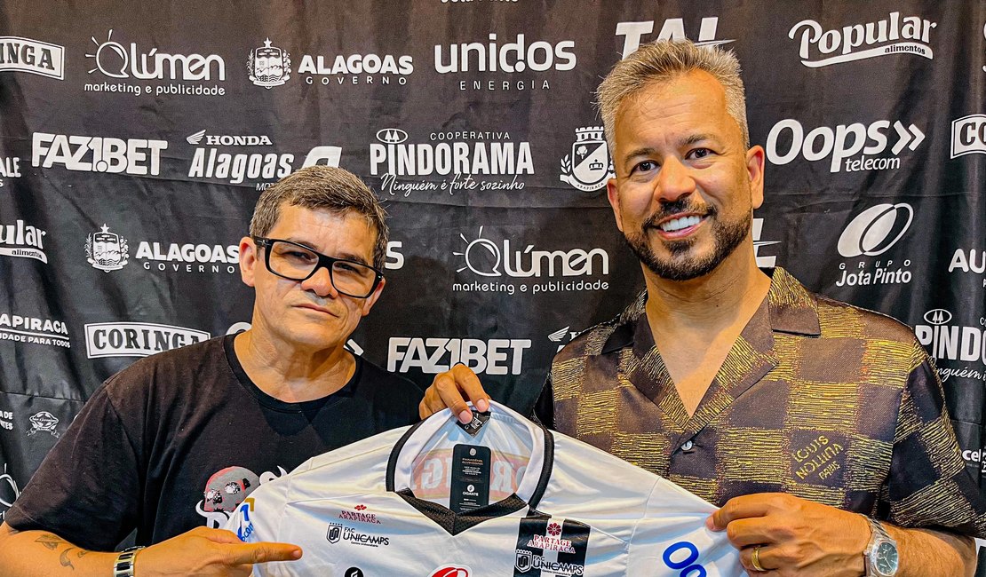 Rogério Siqueira recebe Chef de Cozinha da CBF no CT Noel Alves, em Arapiraca