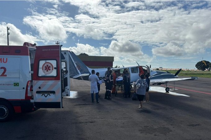 DEA realiza transferência aeromédica de paciente de Alagoas para São Paulo