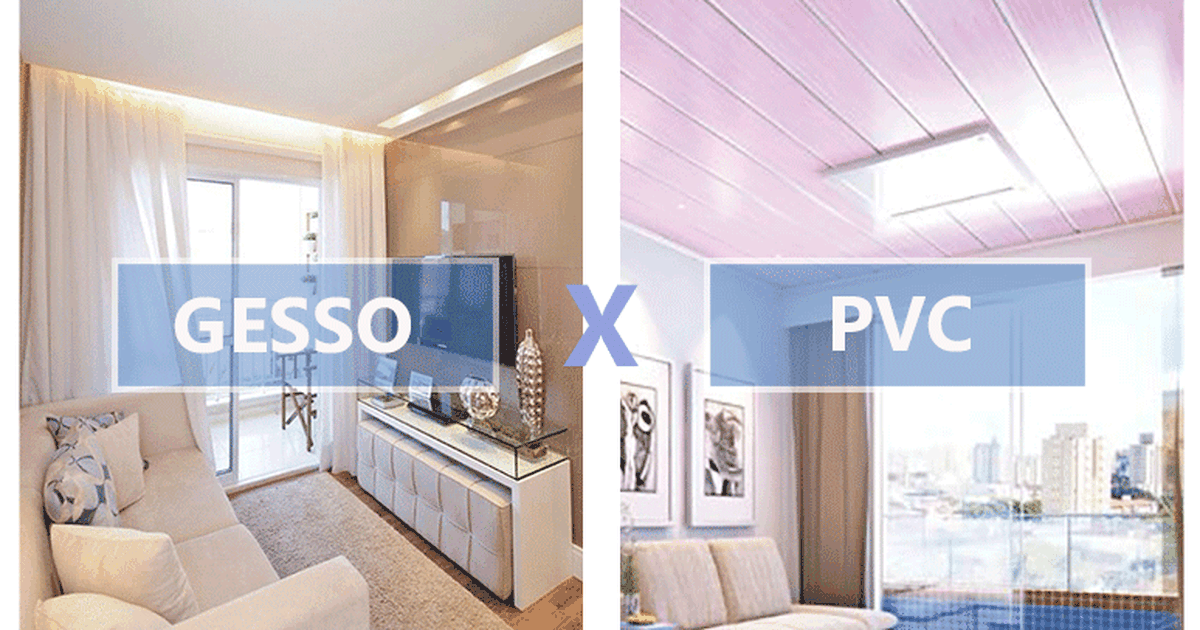 Forro de Gesso ou PVC? Saiba qual é o ideal para sua casa ou sua ...