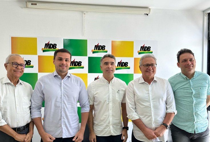 MDB Maceió passa a ser comandado pelo deputado federal Rafael Brito