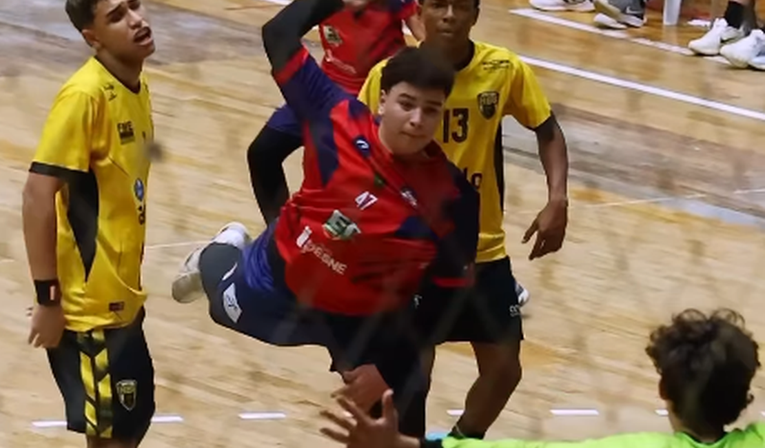Atletas alagoanos conquistam medalhas pela Seleção Brasileira no Sul-Americano Sub-14 de Handebol