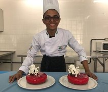 Jovem de 20 anos vai representar Alagoas em competição internacional de confeitaria na Alemanha