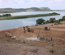 Começam as obras da estação de captação da nova adutora do Agreste