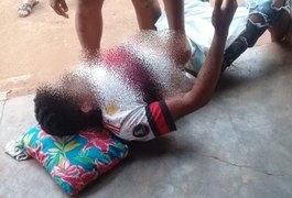 Homem é agredido com capacete e baleado por criminosos, em Palmeira dos Índios