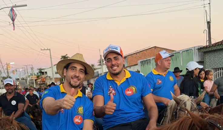 Na maior cavalgada de Igreja Nova, Geraldo Neto reafirma apoio a Guilherme Lopes para deputado estadual