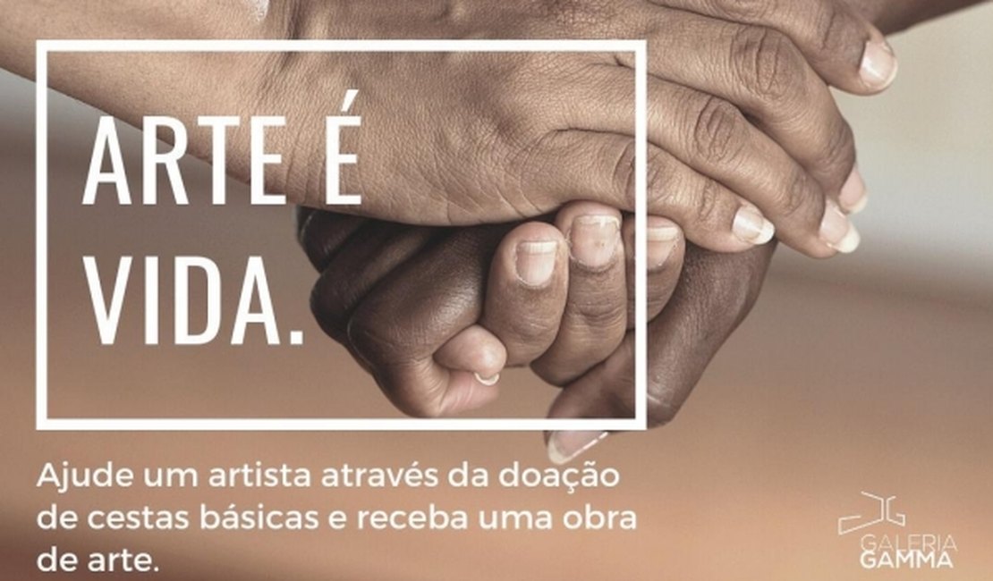 Campanha arrecada alimentos para artistas alagoanos