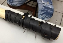 PC prende jovem por assaltar utilizando bastão com pregos no Agreste