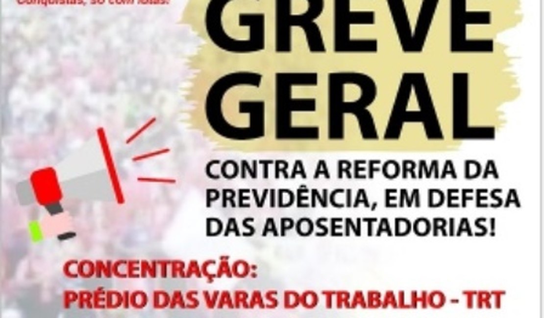 Sindjus Alagoas promove ato público em frente ao TRT nesta sexta-feira (14), em Maceió