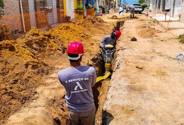 Seis cidades do interior de Alagoas passam por obras de implantação de redes de saneamento esta semana