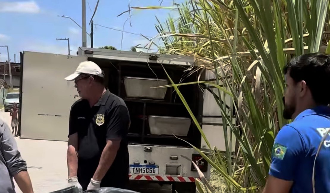 Jovem é encontrado morto com marcas de tiros e golpes de arma branca em canavial de Cajueiro