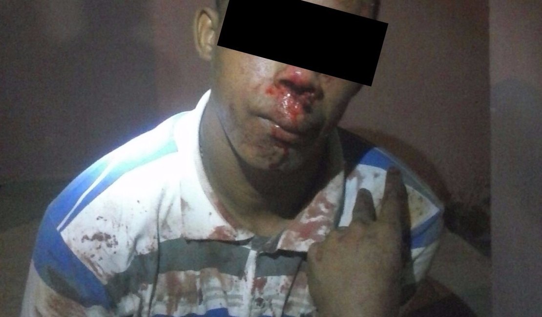 Vítima reage a assalto e atropela suspeito, em Arapiraca