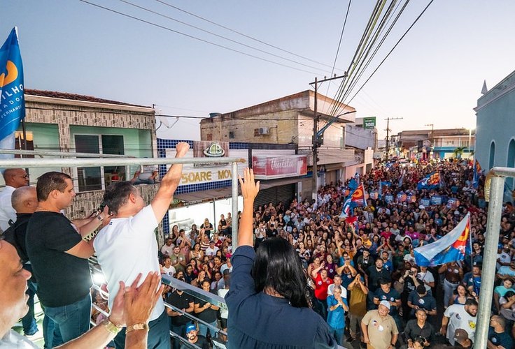 Edilza Alves e Fernando Pereira declaram apoio a Renan Filho em Lagoa da Canoa