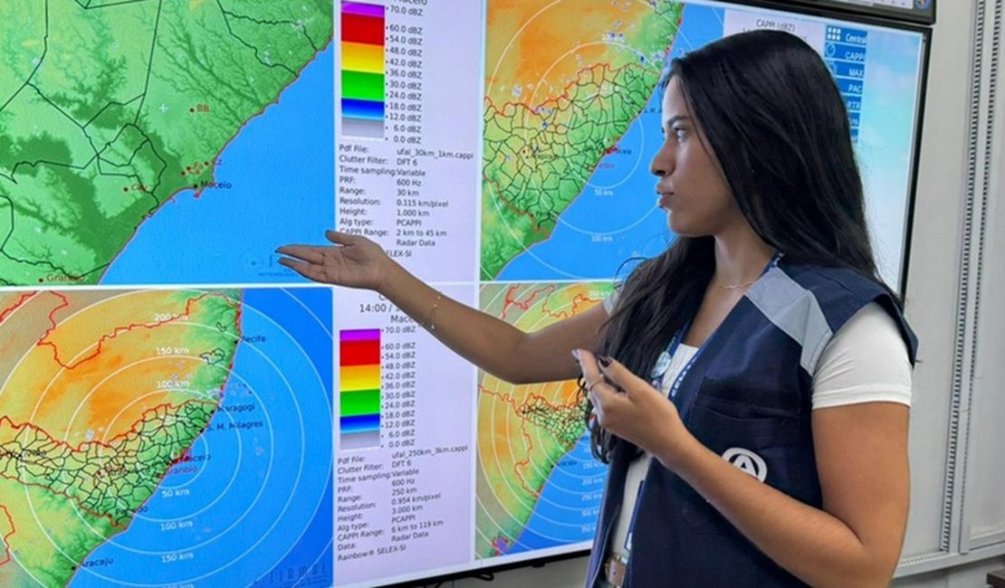 Previsão aponta tempo estável na maior parte de Alagoas ao longo do fim de semana