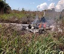 Imagens mostram queda de avião com equipe do Palmas; veja o vídeo