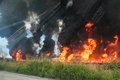 Caminhão-tanque tomba e explode no interior de Alagoas; PRF orienta sobre desvio para motoristas