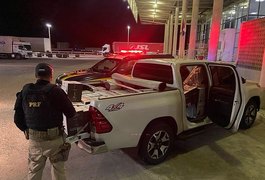 PRF apreende carga irregular com 600 garrafas de whisky no interior de Alagoas