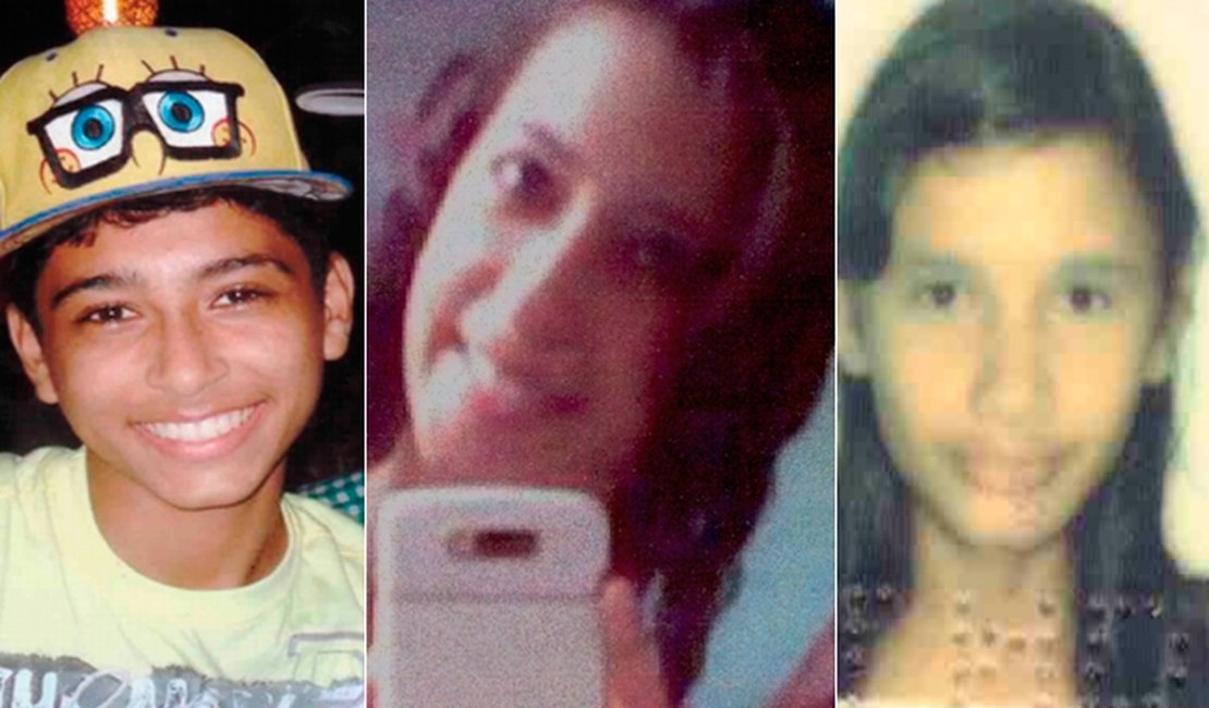 PC divulga fotos de adolescentes desaparecidos neste final de semana