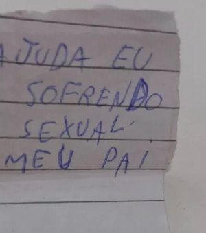 Menina que escreveu bilhete relatando abuso sexual em SC sofria violência desde o início do ano