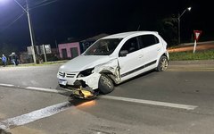 Colisão entre carro e ambulância do SAMU deixa médico ferido na BR 316