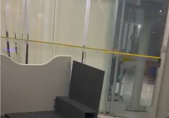 Adolescente invade agência bancária, causa danos e fere policial militar em Piaçabuçu