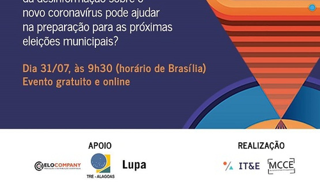 Democracia Digital: TRE de Alagoas promove evento online  de combate à desinformação