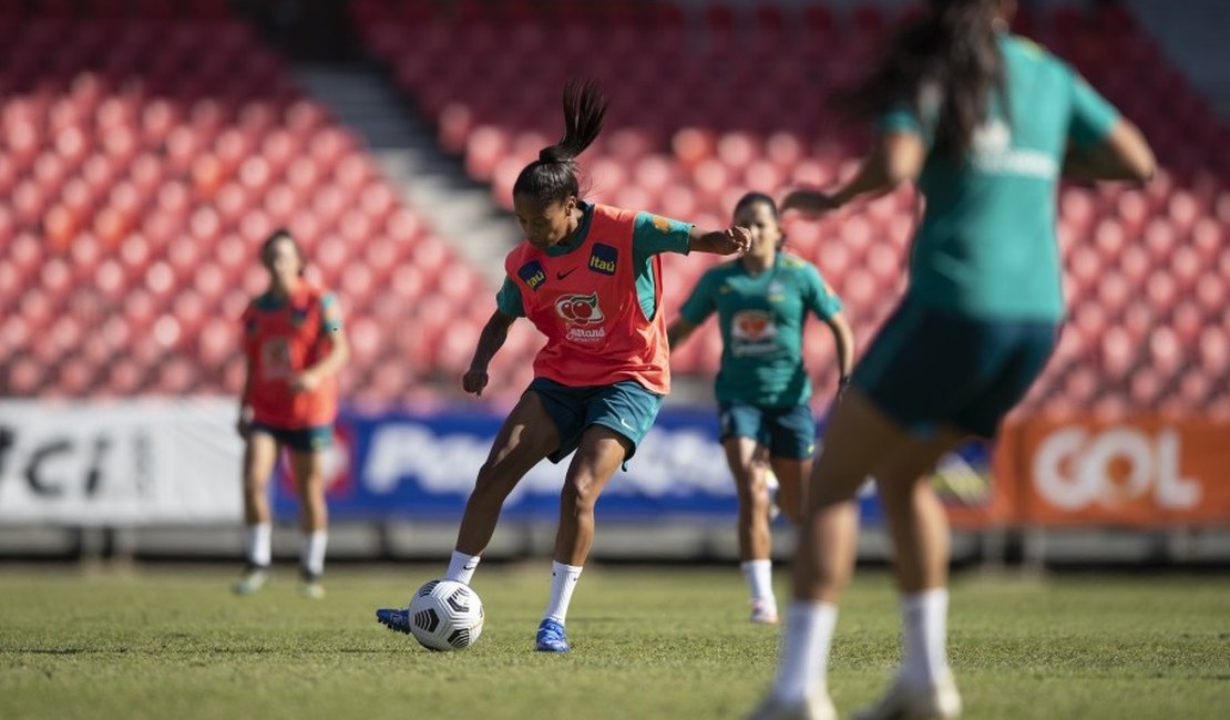 Seleção Feminina finaliza preparação para último jogo contra a Austrália