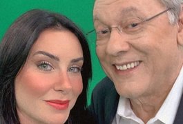 Grávida, Larissa Erthal revela conversa de Milton Neves com marido: 'Sou o pai'