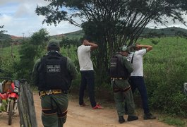 Agilidade do Grupamento Aéreo ajuda a localizar suspeitos em Arapiraca