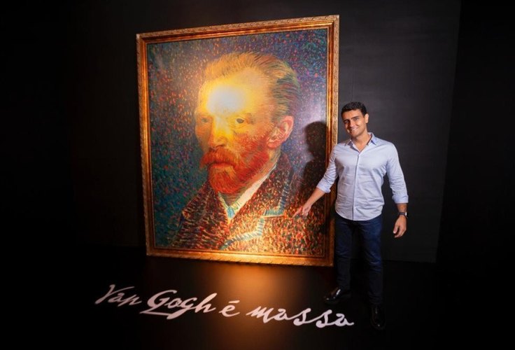 'Exposição Van Gogh conecta Maceió ao mundo', afirma JHC