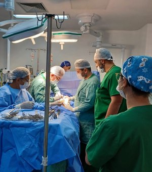 Mulher de 54 anos, natural de Matriz de Camaragibe, recebe quarto transplante de fígado de Alagoas