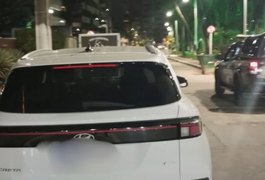 Motorista embriagado é preso após fuga em alta velocidade na Orla de Maceió