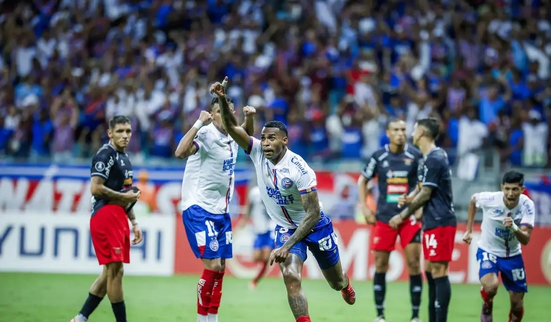 Bahia vence e alcança a fase de grupos da Copa Libertadores