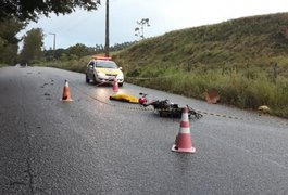 Grave colisão deixa motociclista morto no interior de Alagoas