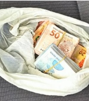 Candidato a Vereador de cidade no interior de Sergipe é preso com dinheiro na cueca