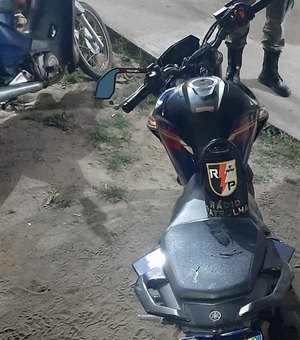 Polícia Militar recupera moto roubada no centro de Arapiraca